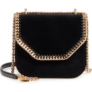 New Authentic STELLA MCCARTNEY Mini Falabella Velvet bag